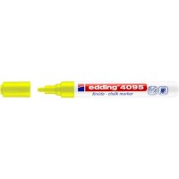 Edding 4095-065 Kreidemarker Rundspitze 2-3mm neongelb 2