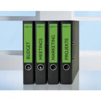 Zweckform L4764-20 Ordneretiketten kurz schmal grün / 1