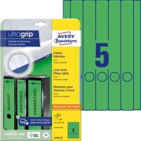Zweckform L4750-20 Ordneretiketten schmal lang...