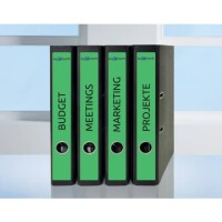 Zweckform L4750-20 Ordneretiketten schmal lang gün / 10
