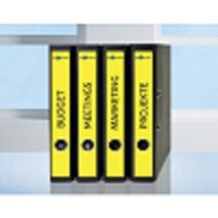 Zweckform L4751-20 Ordneretiketten schmal lang gelb / 100St.