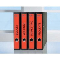 Zweckform L4748-20 Ordneretiketten schmal lang rot / 100St. 