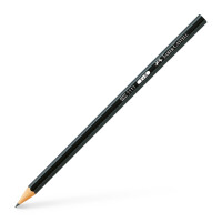 Faber-Castell 111102 Bleistift Sechseckform schwarz 2B