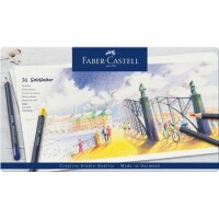 Faber-Castell 114736 Goldfaber Farbstifte Metalletui...