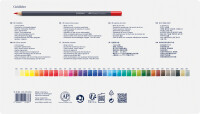 Faber-Castell 114736 Goldfaber Farbstifte Metalletui sortier
