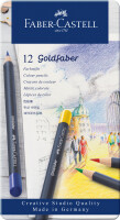 Faber-Castell 114712 Goldfaber Farbstifte Metalletui...