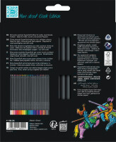 Faber-Castell 116424 Buntstifte Black Edition sortiert / 24S