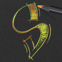 Faber-Castell 116424 Buntstifte Black Edition sortiert / 24S