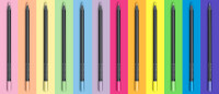 Faber-Castell 116410 Buntstifte Black Edition Neon&Paste