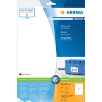 Herma 8637 Universaletiketten A4 Premium 210x297mm...