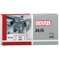 Novus 040-0158 Heftklammern 24/6 verzinkt / 1000St.