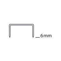 Novus 040-0158 Heftklammern 24/6 verzinkt / 1000St. 3