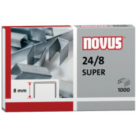 Novus 040-0038 Heftklammern Super 24/8 Stahl verzinkt /...