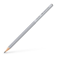 Faber-Castell 117000 Bleistift Grip 2001 silbergrau / HB