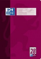 Oxford 100050332 Heft A4 Lineatur 28 kariert, beidseitig...