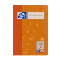 Oxford 100050409 Heft A5 Lin.7 kariert 7mm orange / 16Blatt