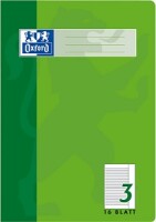 Oxford 100050364 Heft A4 Lineatur 3 mit Rand / 16Blatt
