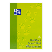Oxford 100050303 Malblock A4 90g wei&szlig; / 100Blatt