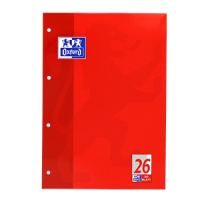 Oxford 100050351 Schulblock A4 Lineatur 26 kariert mit...