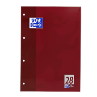 Oxford 100050353 Schulblock A4 Lineatur 28 liniert / 50Blatt