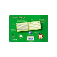 Oxford 100050100 Schreibheft A5 quer Lineatur 0 grün / 