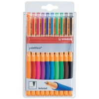 Stabilo 1099/10 PointVisco Tintenroller 0,5mm sortiert /...