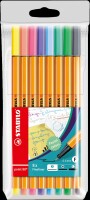 Stabilo Point 88/8-01 Fineliner 0,4mm pastell sortiert /...