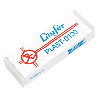 L&auml;ufer 01200 Radierer Plast Kunsstoff transparent
