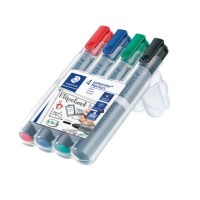 Staedtler 356WP4 Lumocolor Flipchartmarker 2mm sortiert / 4S