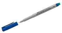 Faber-Castell 151451 Folienstift Multimark radierbar F blau