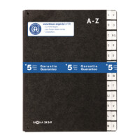 Pagna 24241-04 Pultordner A4 A-Z Hartpappe 24Fächer sch