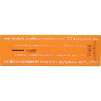 Rumold 89200 Schriftschablone Schrifth&ouml;he...