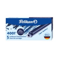 Pelikan 300004108 Tintenpatronen 4001 GTP/5 blau-schwarz...