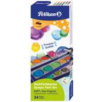 Pelikan 400197045 Deckfarbkasten 735/K24 / 24 Farben+Deckwei