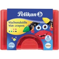 Pelikan 300008324 Wachsmalstifte 3eckig wasserfest Etui...