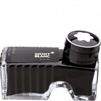 Montblanc 128184 Tintenglas schwarz (Mystery Black) / 60ml