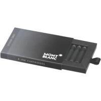 Montblanc 128202 Tintenpatronen grau (oyster grey) / 8St.