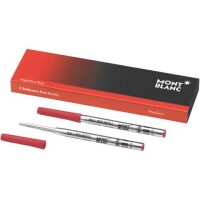 Montblanc 128216 Kugelschreibermine rot M / 2St.