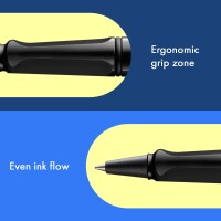 Lamy 1220401 Tintenroller safari (Modell 319) schwarz hochgl