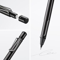 Lamy 1220399 Druckbleistift safari (Modell 119) schwarz hoch