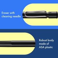Lamy 1220399 Druckbleistift safari (Modell 119) schwarz hoch