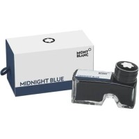 Montblanc 128186 Tintenglas blauschwarz (Midnight Blue) /...