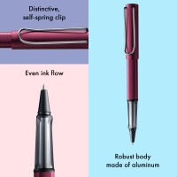 Lamy 1221736 Tintenroller AL-star black purple (Modell 329) 