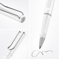 Lamy 1221857 Tintenroller safari (Modell 319) weiß hoc