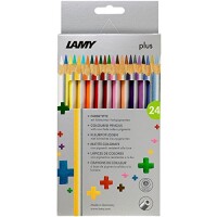 Lamy 1222008 Farbstifte plus Faltschachtel / 24Farben