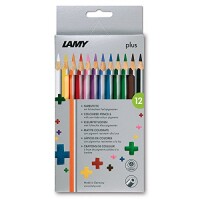 Lamy 1222007 Farbstifte plus in Faltschachtel / 12Farben