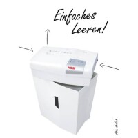 HSM 1046111 Aktenvernichter Shredstar X6pro P-5 weiß/s