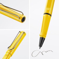Lamy 1214118 Tintenroller safari (Modell 318) gelb hochgl&au