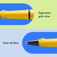 Lamy 1214118 Tintenroller safari (Modell 318) gelb hochgl&au