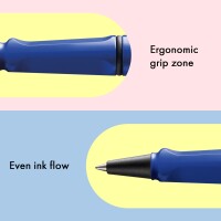 Lamy 1214114 Tintenroller safari blau (Modell 314) hochgl&au